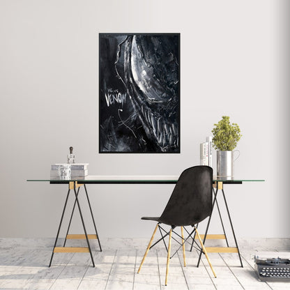 Maxi Poster Marvel (Venom Creepy) 91x61 cm Incorniciabile Casa Ufficio Locanda Nerd