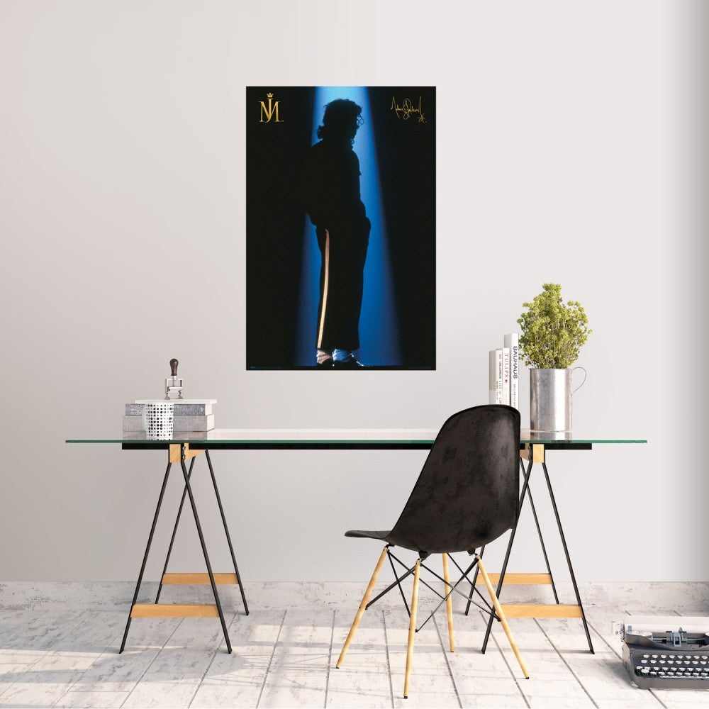 Maxi Poster Rock: Michael Jackson (Billie Jean) da Parete Incorniciabile 91x61 cm Carta Lucida Licenza Ufficiale