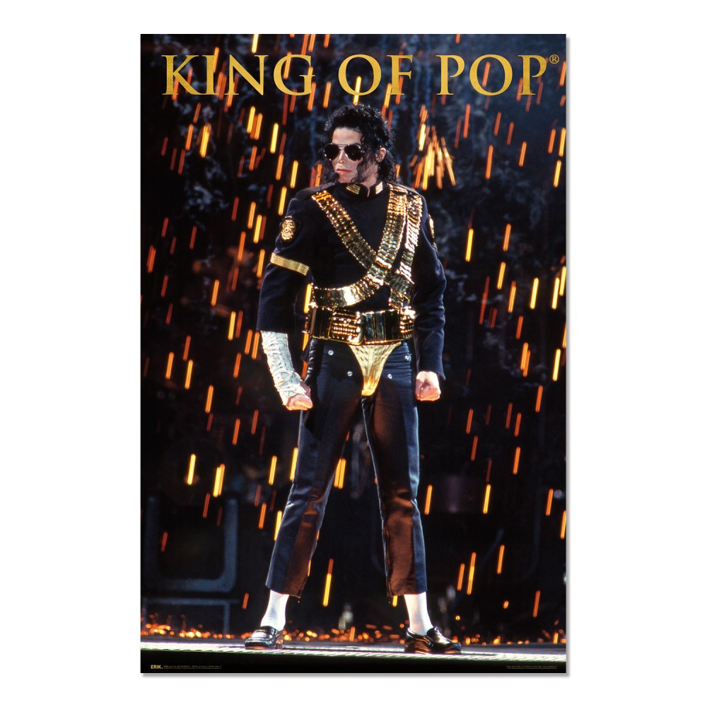 Maxi Poster Rock: Michael Jackson (Dangerous) da Parete Incorniciabile 91x61 cm Carta Lucida Licenza Ufficiale