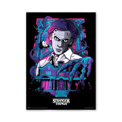 Poster Premium Luminescente Stranger Things 50 x 70 Vecna ST
