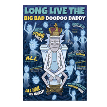 Maxi Poster Rick and Morty Doodoo Daddy A Parete 91x61 cm Incorniciabile