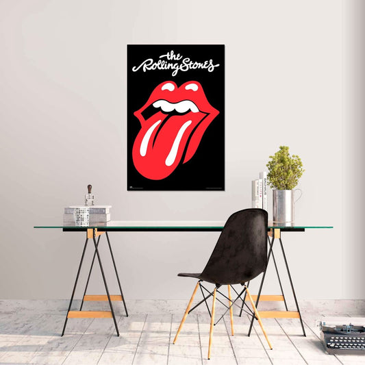 Maxi Poster (The Rolling Stones) Locandina Rock Album Vinile - da Parete Incorniciabile - Licenza Ufficiale 91x61 cm