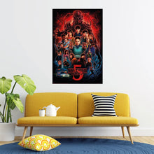 Maxi Poster - Stranger Things (5 Stagione) Locandina del Film Serie Tv Horror Incorniciabile 91x61cm
