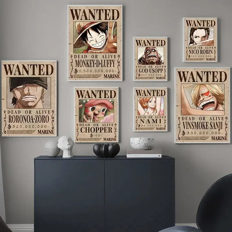 Abystyle (One Piece) Poster: Wanted Vinsmoke Sanji - (52x35) Anime Manga OP