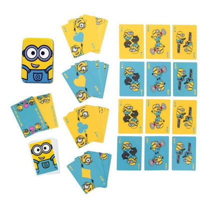 Paladone Playing Cards: Minions Mazzo Carte Da Gioco Francesi Poker Box Di Latta