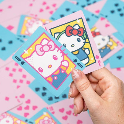 Paladone Playing Cards: (Hello Kitty) Mazzo Carte Gioco Francesi Poker Box Latta