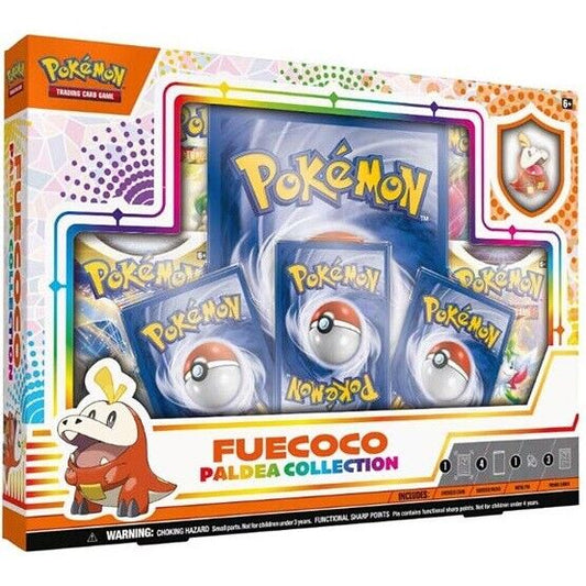 Pokemon Collezione Paldea Gcc (Fuecoco) Gioco Di Carte Collezianabili Espansione