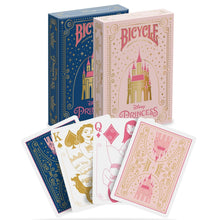 Bicycle - Disney (Princess Pink and Navy) Playing Cards - Mazzo di Carte da Collezione, Poker, Magia e Cardistry basato sul famoso film di Animzione Disney Principesse (1 Mazzo RANDOM)