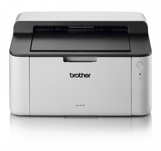 BROTHER STAMPANTE LASER B/N 20PPM USB HL-1110 BIANCO/NERO FORMATI STAMPA A4 USB