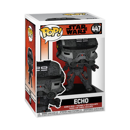Funko Pop Star Wars 447 Echo Vinyl Action Figure Statuetta Da Collezione Nuovo