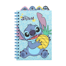 Quaderno Appunti A5 Disney (Stitch) Taccuino con Anelli Bullet Journal Puntinato Diviso in Sezioni con 4 Separatori e Copertina Morbida, 160 Pagine | Scuola Cancelleria, Diario Personale