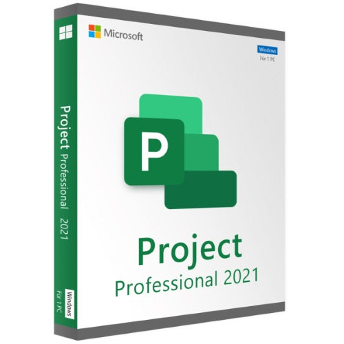 Licenza Digitale Microsoft Project 2021 Professional 2Pc (Windows) Code Digital