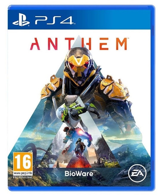 ANTHEM VIDEOGIOCO PS4 GIOCO EU PLAY STATION 4 VIDEOGAME EA ITALIANO NUOVO BLURAY