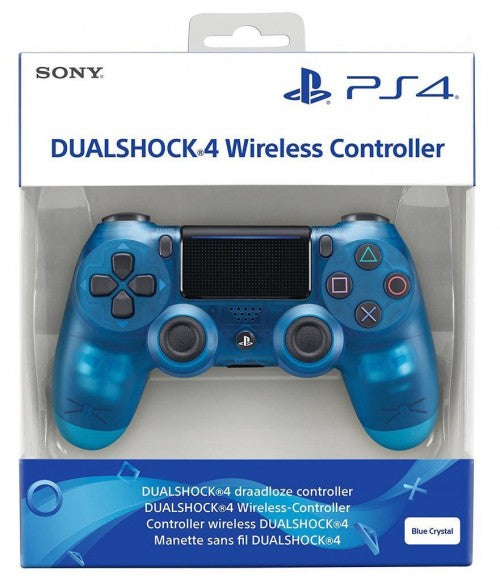 CONTROLLER SONY V2 BLUE CRYSTAL WIRELESS PS4 DUALSHOCK 4 PAD BLU PLAYSTATION 4