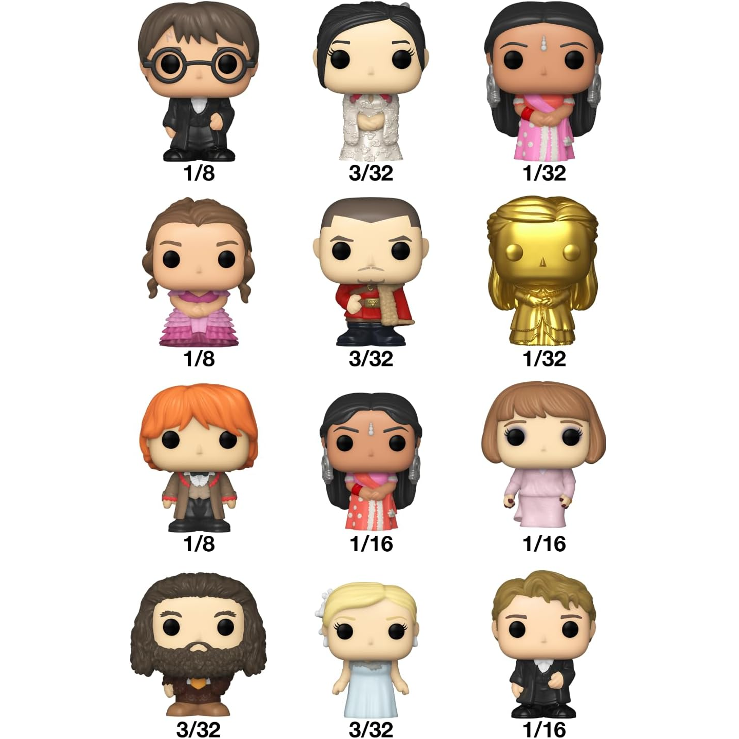 Funko Bitty Pop! Harry Potter Mystery (1pz) Random Mini Vinyl Figure 2cm