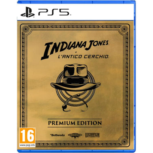 Indiana Jones E L'Antico Cerchio Premium Edition Ps5 Gioco Italiano Playstation5
