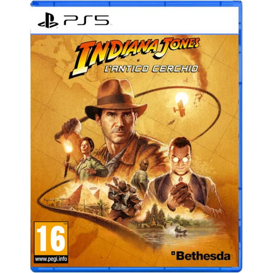 Indiana Jones E L'Antico Cerchio Ps5 Gioco Italiano Playstation 5 Videogioco Pal
