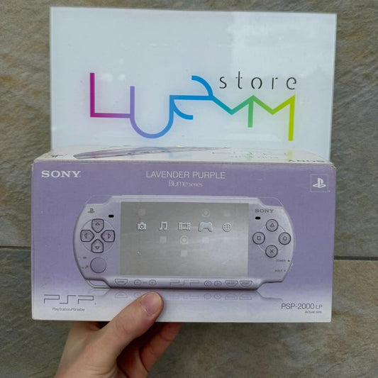 Sony Psp Playstation Portable Slim & Lite Lavender Purple (2000Lp) Blume Series