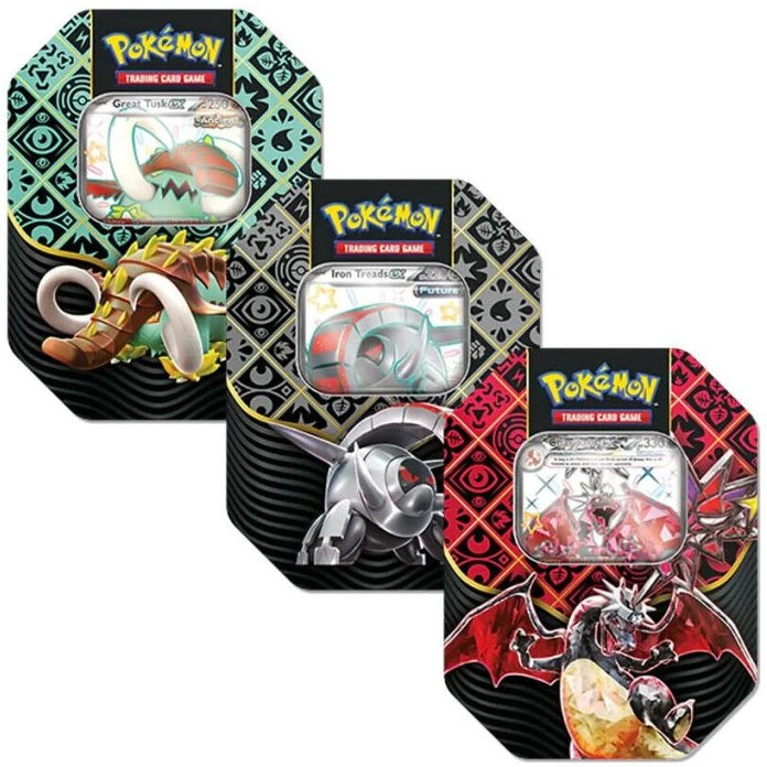 Pokemon Tin: Destino Di Paldea Scarlatto E Violetto Ex Cromatico (Charizard)