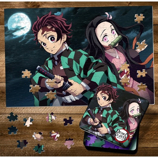 Paladone Demon Slayer Puzzle 250Pc Jigsaw Con Box Scatola 250 Pezzi 46X31Cm 8+