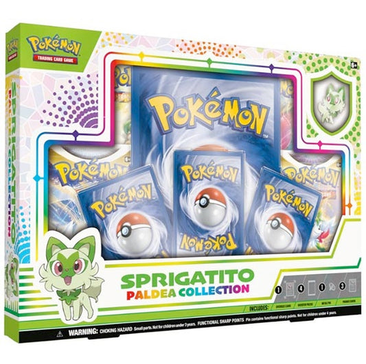 Pokemon Collezione Paldea Gcc (Sprigatito) Gioco Carte Collezianabili Espansione