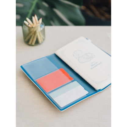 Taccuino Disney "Alice nel Paese delle Meraviglie" Diario Personale Viaggio 2 Quaderni Sostituibili: Bullet Journal Puntinato e a Righe 160 pag