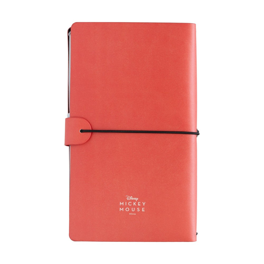 Taccuino Disney Topolino "Mickey Mouse" Diario Personale Viaggio 2 Quaderni Sostituibili: Bullet Journal Puntinato e a Righe 160 pag
