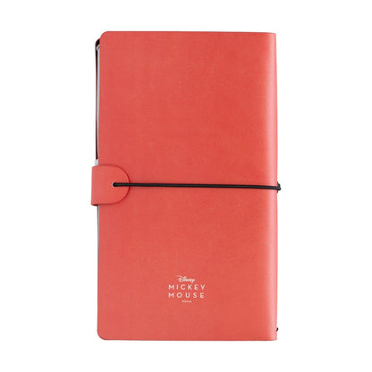 Taccuino Disney Topolino "Mickey Mouse" Diario Personale Viaggio 2 Quaderni Sostituibili: Bullet Journal Puntinato e a Righe 160 pag