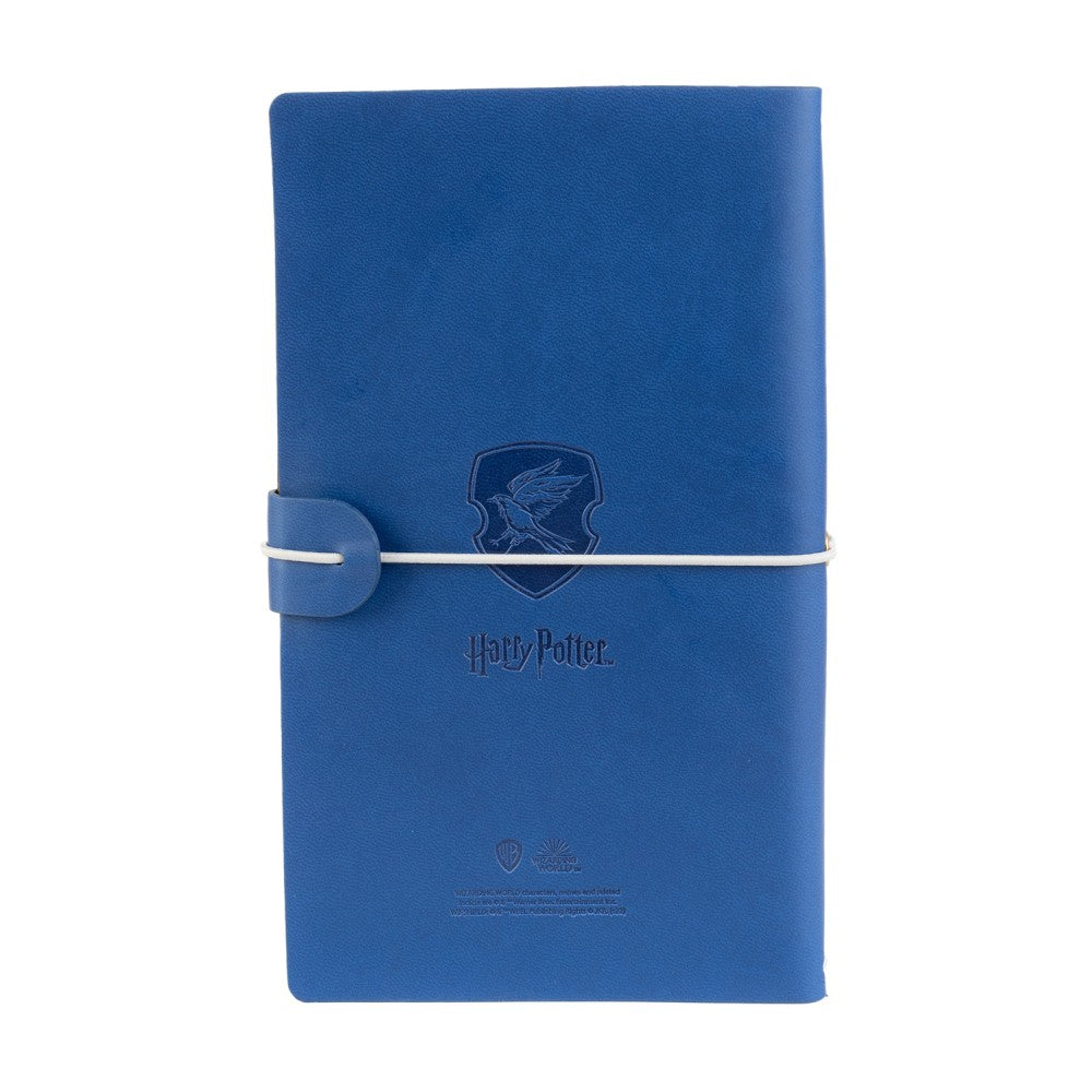 Taccuino Harry Potter "Corvonero" Diario Personale da Viaggio 2 Quaderni Sostituibili: Bullet Journal Puntinato e a Righe 160 pag
