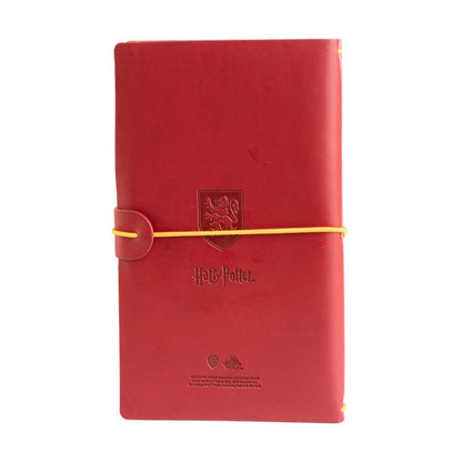 Taccuino Harry Potter "Grifondoro" Diario Personale da Viaggio 2 Quaderni Sostituibili: Bullet Journal Puntinato e a Righe 160 pag