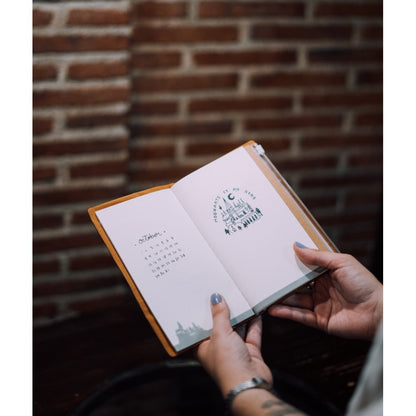 Taccuino Harry Potter "Grifondoro" Diario Personale da Viaggio 2 Quaderni Sostituibili: Bullet Journal Puntinato e a Righe 160 pag