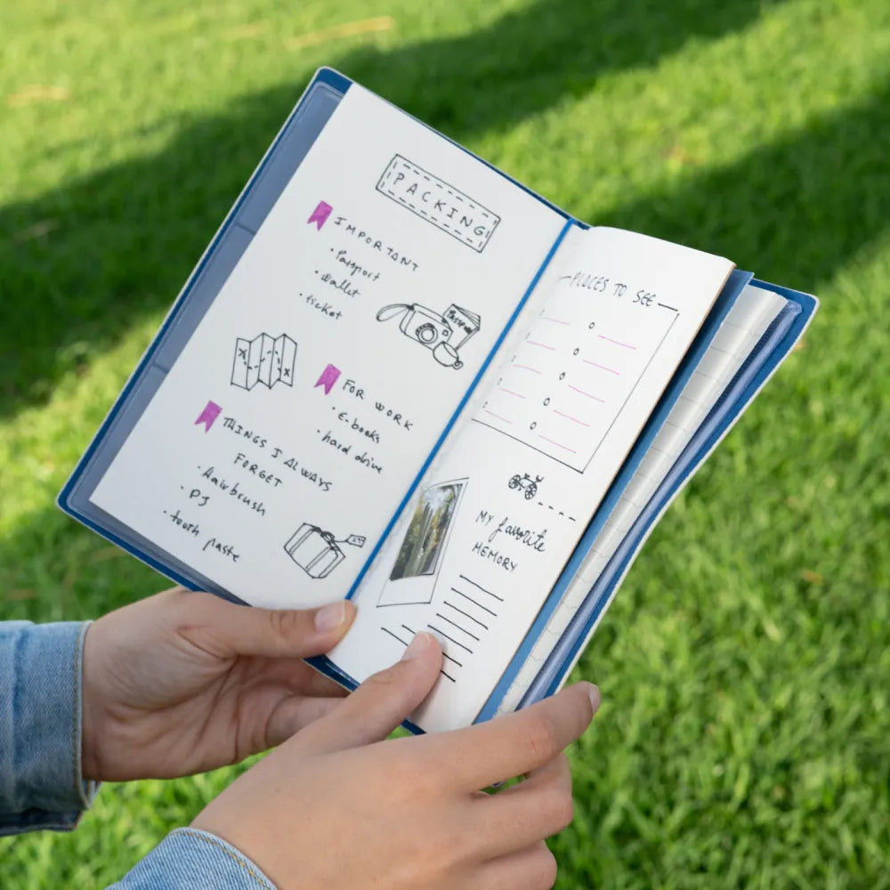 Taccuino "Il Piccolo Principe" Diario Personale Viaggio 2 Quaderni Sostituibili: Bullet Journal Puntinato e a Righe 160 pag