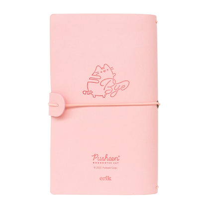Taccuino "Pusheen" Diario Personale da Viaggio 2 Quaderni Sostituibili: Bullet Journal Puntinato e a Righe 160 pag