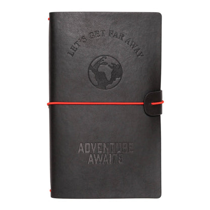 Taccuino "Wanderlust" Diario Personale da Viaggio 2 Quaderni Sostituibili: Bullet Journal Puntinato e a Righe 160 pag