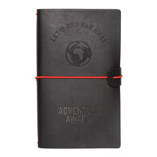 Taccuino "Wanderlust" Diario Personale da Viaggio 2 Quaderni Sostituibili: Bullet Journal Puntinato e a Righe 160 pag