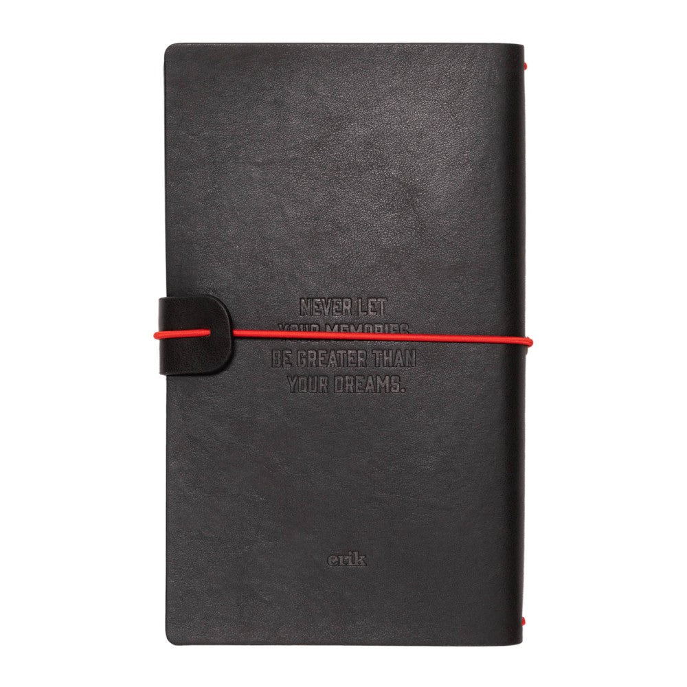 Taccuino "Wanderlust" Diario Personale da Viaggio 2 Quaderni Sostituibili: Bullet Journal Puntinato e a Righe 160 pag