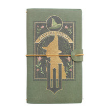 Taccuino Wicked "Elphaba" Diario Personale da Viaggio 2 Quaderni Sostituibili: Bullet Journal Puntinato e a Righe 160 pag