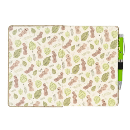 Marvel Groot - Taccuino A5 e Penna - Quaderno Appunti Pagine Bianche con Penna Proiettore a Pile, Copertina Rigida, Tasca Espandibile e Segnalibro | Diario Personale (192 Pagine) - Idea Regalo Gadget Guardian Galaxy