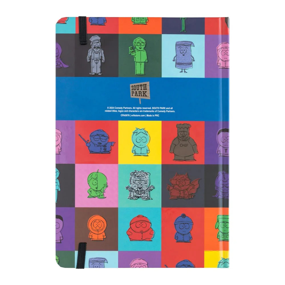 South Park - Taccuino A5 - Quaderno Appunti Bullet Journal Puntinato con Segnalibro, Tasca Interna e Copertina Rigida, 192 Pagine | Cancelleria: Diario Personale - Licenza Ufficiale