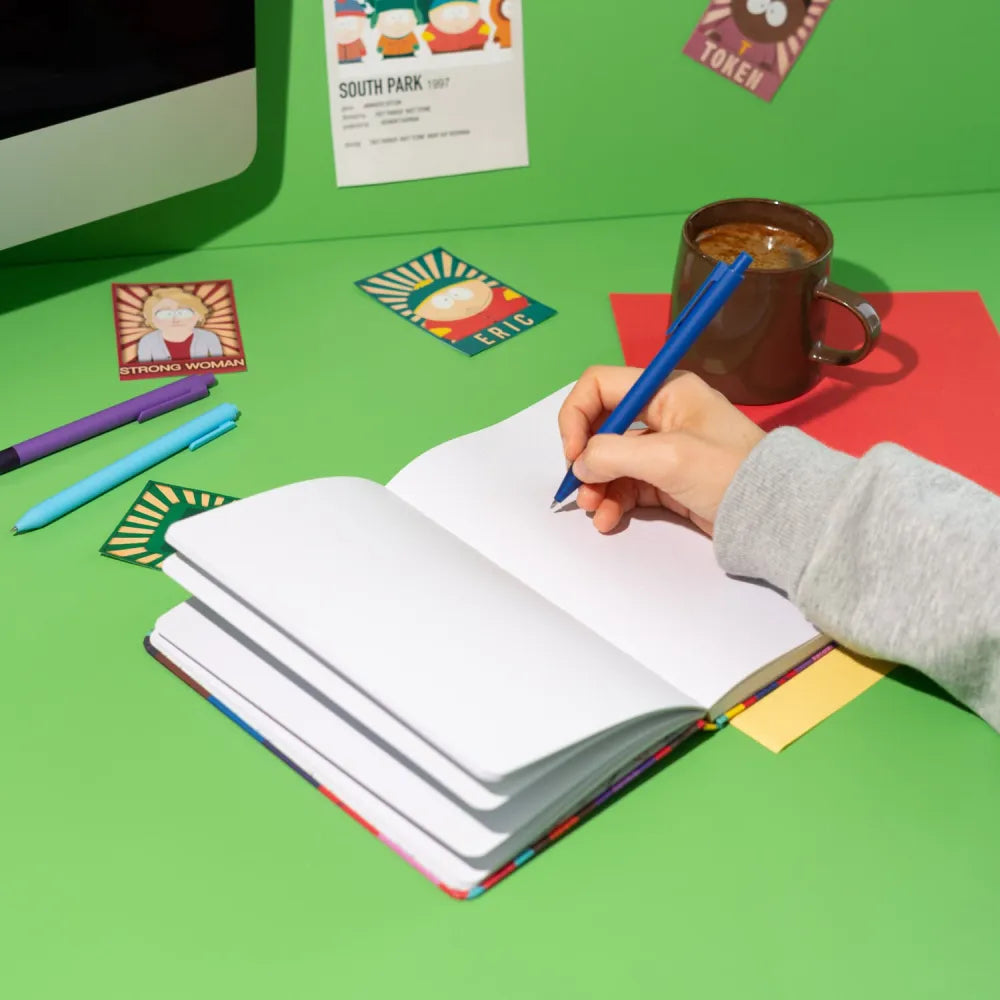 South Park - Taccuino A5 - Quaderno Appunti Bullet Journal Puntinato con Segnalibro, Tasca Interna e Copertina Rigida, 192 Pagine | Cancelleria: Diario Personale - Licenza Ufficiale