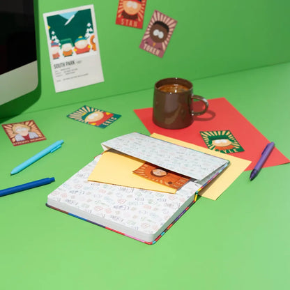 South Park - Taccuino A5 - Quaderno Appunti Bullet Journal Puntinato con Segnalibro, Tasca Interna e Copertina Rigida, 192 Pagine | Cancelleria: Diario Personale - Licenza Ufficiale