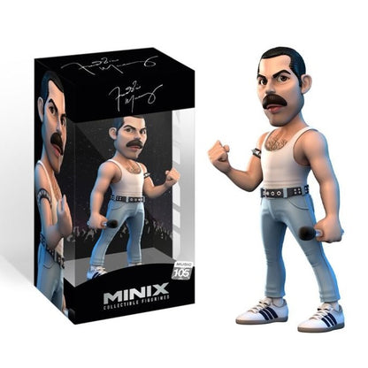 Minix Freddie Mercury - (Music 105) Figure 12Cm Queen Live Aid 1985 Statua Nuova