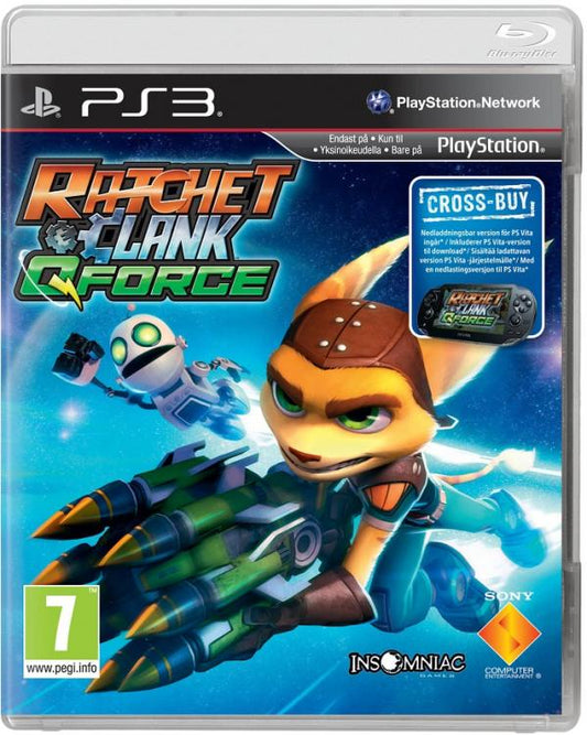 Ratchet & Clank Qforce Ps3 Videogioco Playstation 3 Italiano Gioco Sony Nuovo