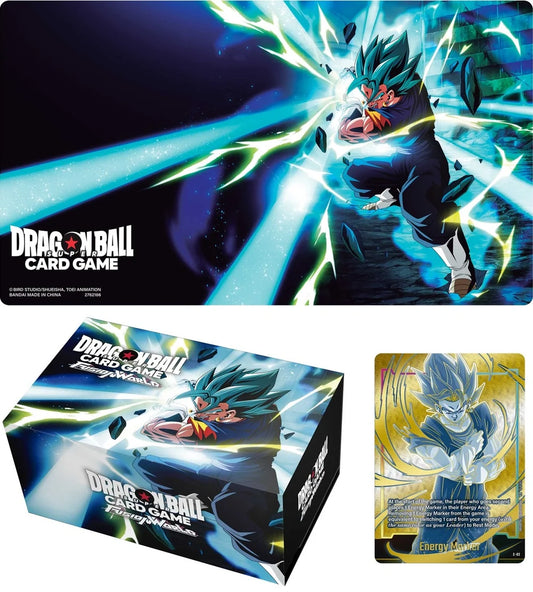 Dragon Ball Super Fusion World Set Accessori 02 Vegito – Tappetino e Porta Carte (Copia)