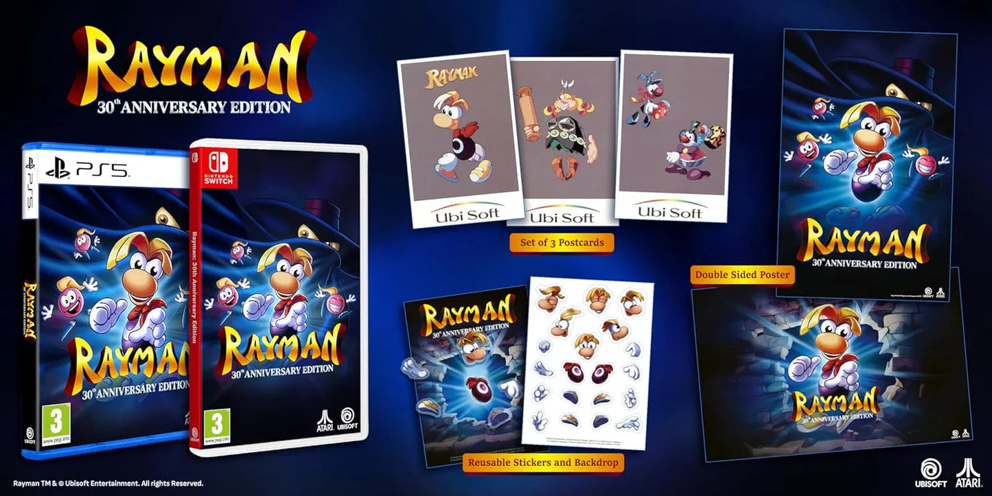 Rayman: 30th Anniversary Edition Nintendo Switch ITA Multilingua (Preorder)