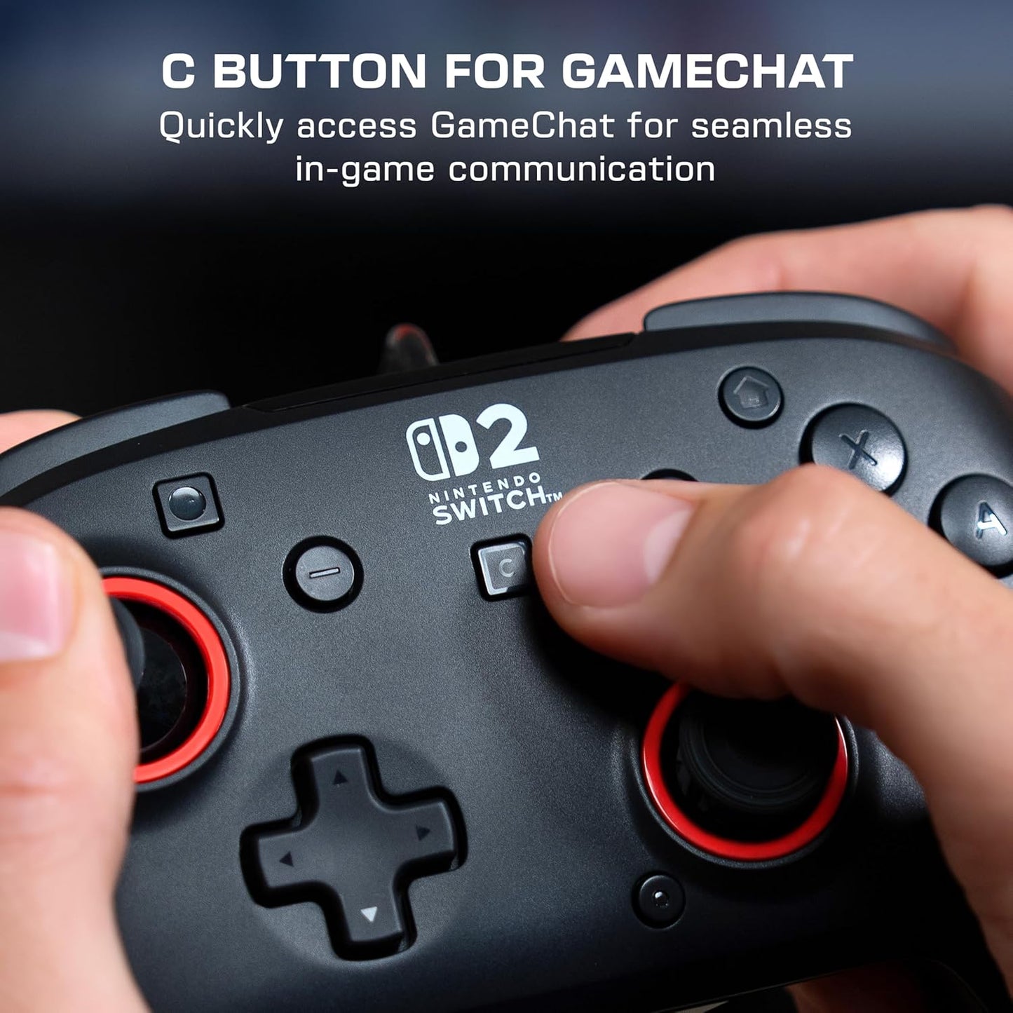 Turtle Beach - Rematch -(Nero) - Controller Wired Gaming Cablato per Nintendo Switch 2, Funziona anche con Nintendo Switch/Oled