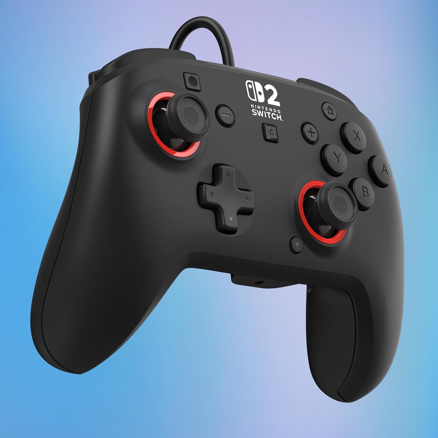 Turtle Beach - Rematch -(Nero) - Controller Wired Gaming Cablato per Nintendo Switch 2, Funziona anche con Nintendo Switch/Oled