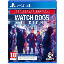 Watch Dogs Legion Resistance Edition Ps4 Videogioco Playstation 4 Italiano Ps5