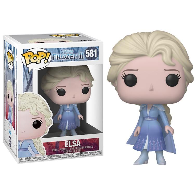 Funko Pop ! Disney Frozen Ii - (581) Elsa Vinyl Figure Frozen 2 Movie (Anna) 9Cm