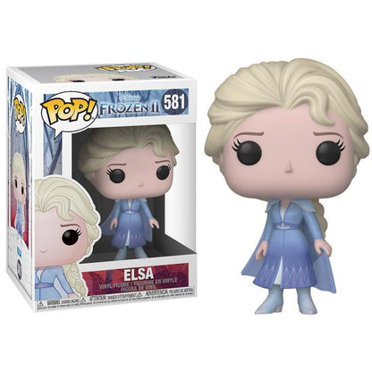 Funko Pop ! Disney Frozen Ii - (581) Elsa Vinyl Figure Frozen 2 Movie (Anna) 9Cm